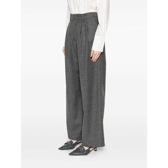 Susanne Bommer Women Cotton Blend Trousers - Picture 2 of 5